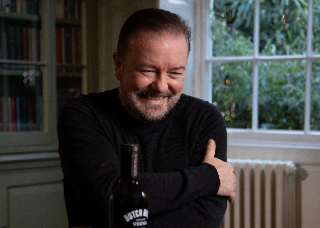Ricky Gervais has become a co-owner and investor in Ellers Farm Distillery