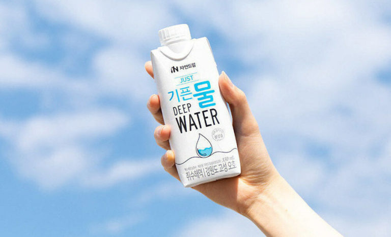 Korean Organic Anticancer Brand, iN Natural Dream, Pioneers Plastic-Free Water with "Deep Water" Cartons