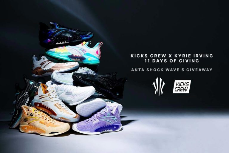 Kyrie Irving Kicks Off Yearly 11 Days Of Giving Initiative with KICKS CREW