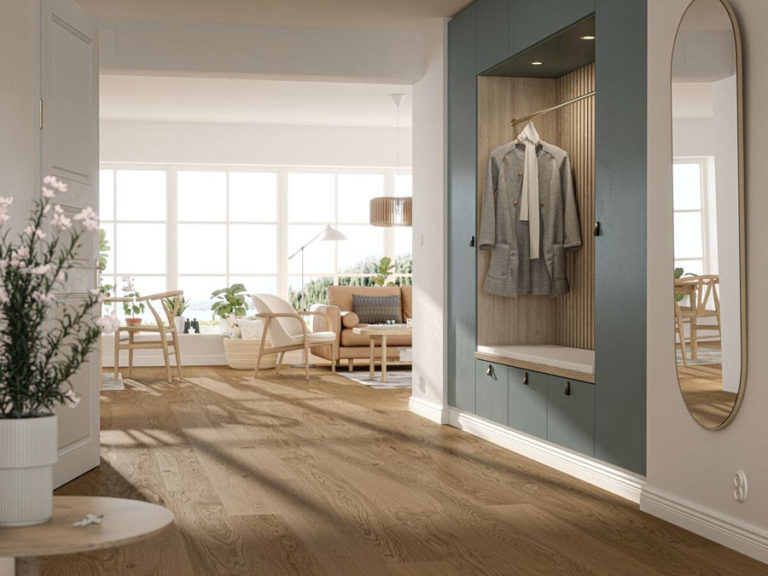 Bjelin's hardened wood flooring.
